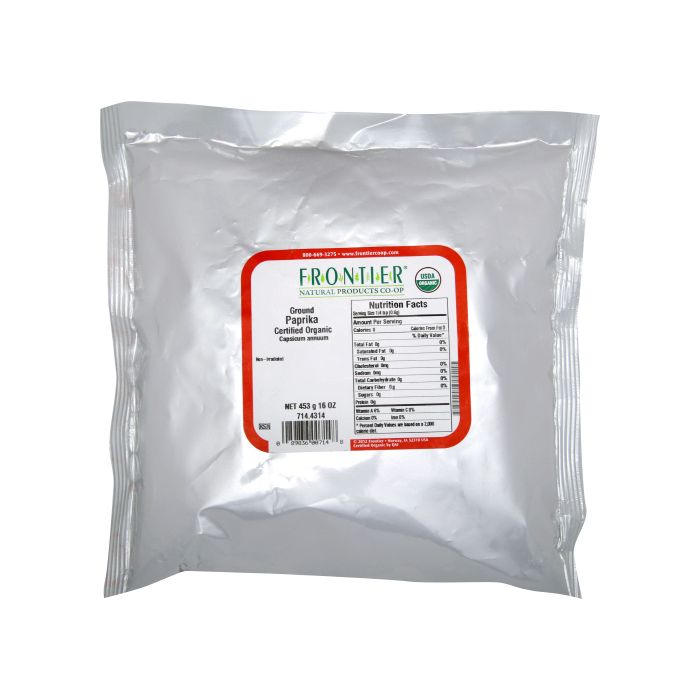 FRONTIER: Organic Paprika Ground, 16 oz
