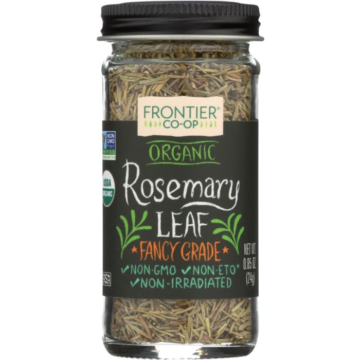 FRONTIER HERB: Organic Whole Rosemary Leaf, 0.85 oz