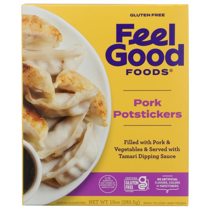FEEL GOOD FOODS: Pork Potstickers, 10 oz
