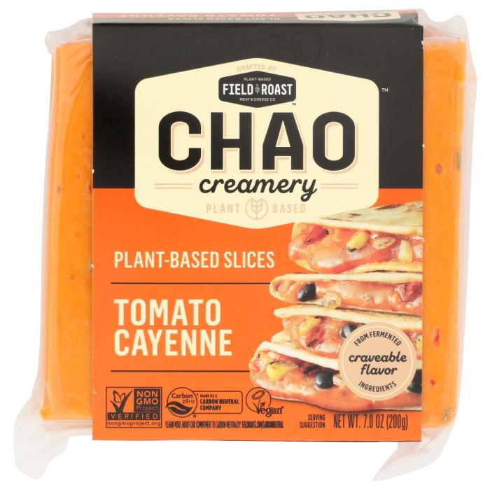 FIELD ROAST: Tomato Cayenne Chao Slices, 7 oz