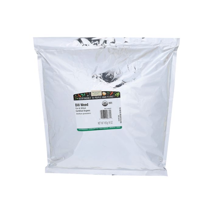 FRONTIER HERB: Organic Dill Weed Cut and Sifted, 16 oz