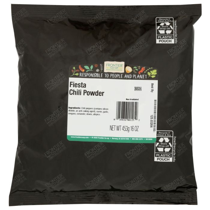 FRONTIER COOP: Fiesta Chili Powder, 16 oz