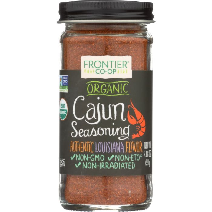 FRONTIER COOP: Organic Cajun Seasoning, 2.1 oz
