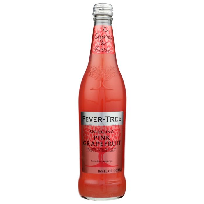 FEVER TREE: Sparkling Pink Grapefruit Soda, 16.9 fo