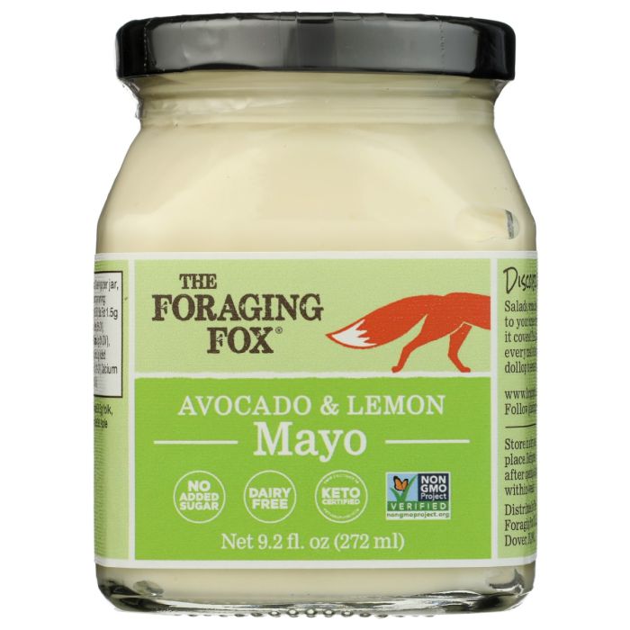 THE FORAGING FOX: Avocado and Lemon Mayo, 9.2 fo