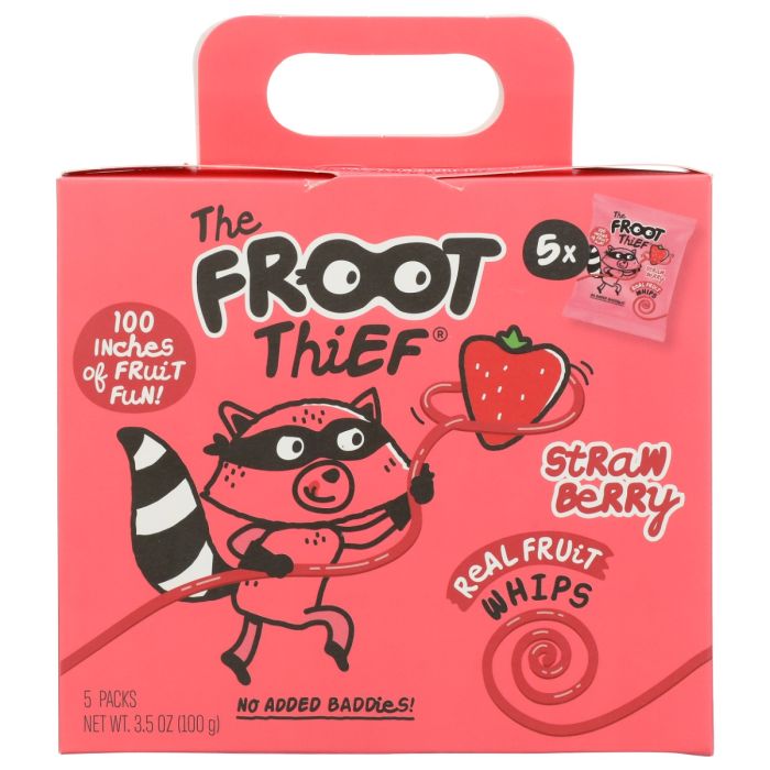 THE FROOT THIEF: Strawberry Whip 5 Count, 3.5 oz