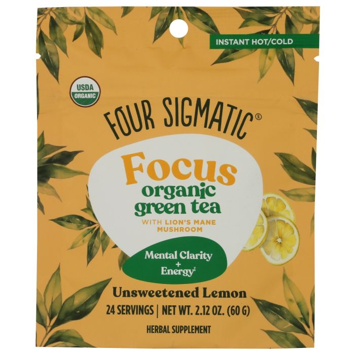 FOUR SIGMATIC: Focus Green Tea, 2.12 oz