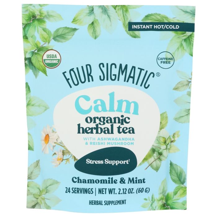 FOUR SIGMATIC: Calm Organic Herbal Tea, 2.12 oz