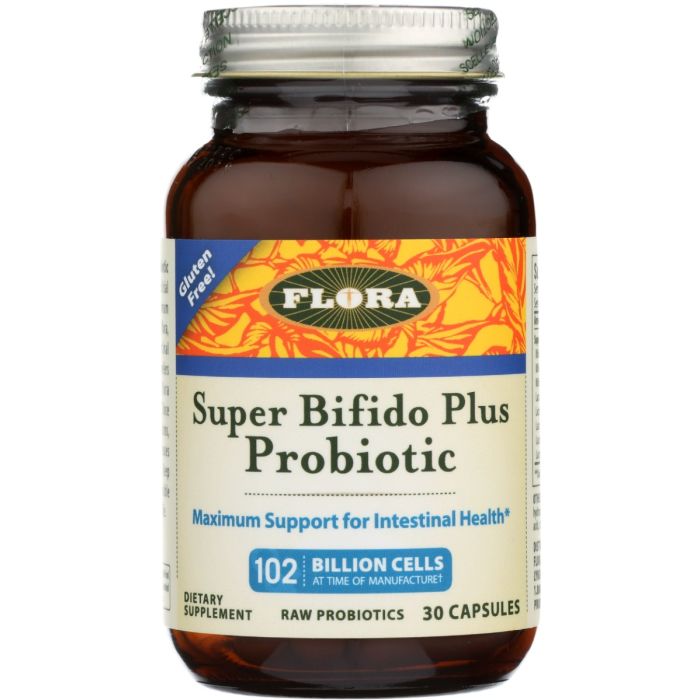 FLORA HEALTH: Super Bifido Plus Probiotic, 30 cp