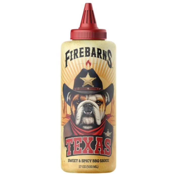 FIREBARNS: Texas Bbq Sauce, 17 oz