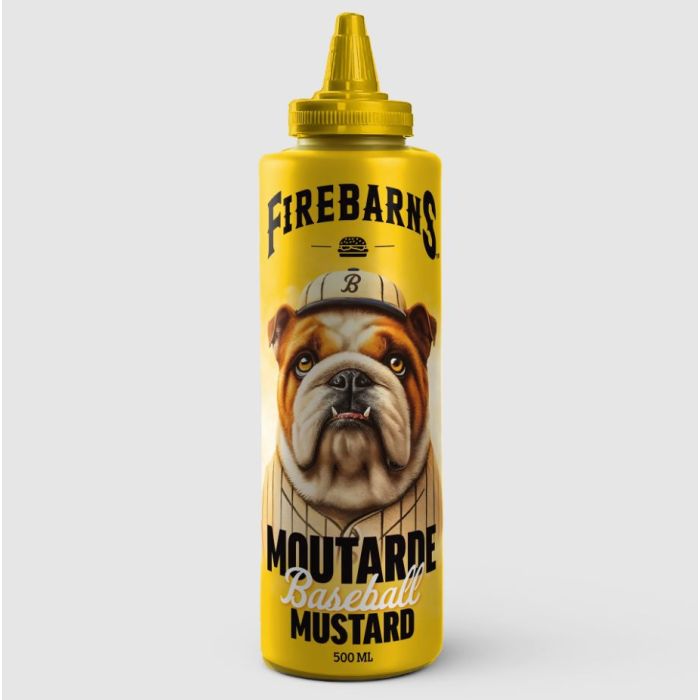 FIREBARNS: Baseball Mustard, 17 oz