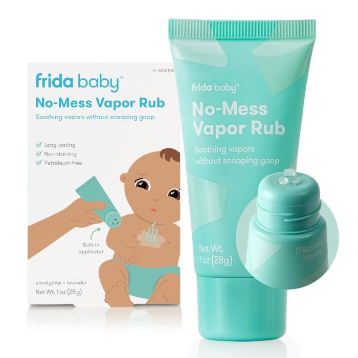 FRIDABABY: No Mess Vapor Rub, 1 oz