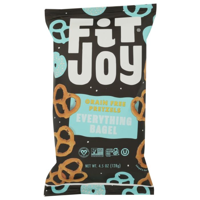 FITJOY: Everything Bagel Pretzel Twists, 4.5 oz