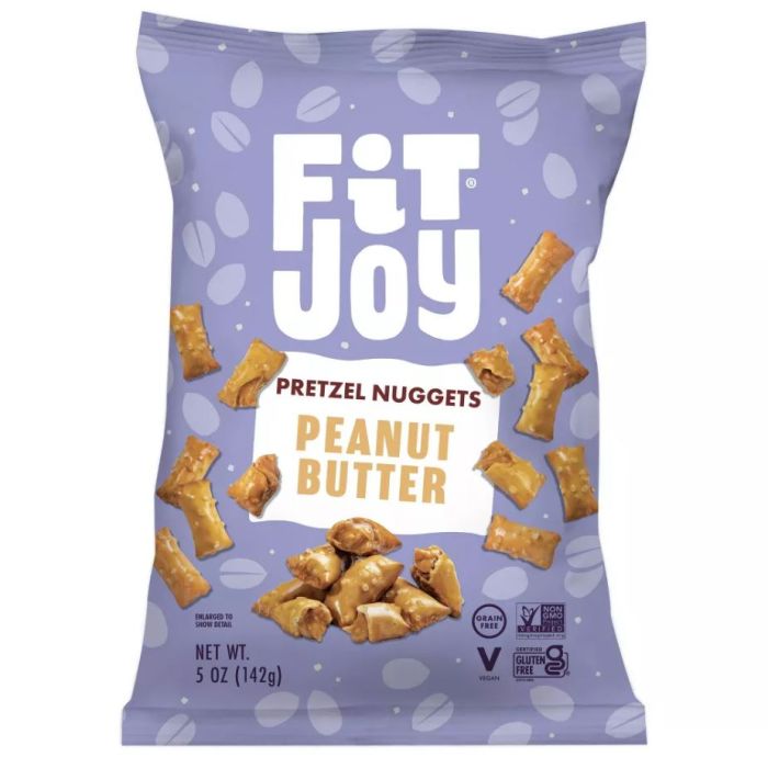 FITJOY: Peanut Butter Filled Pretzel Nuggets, 5 oz