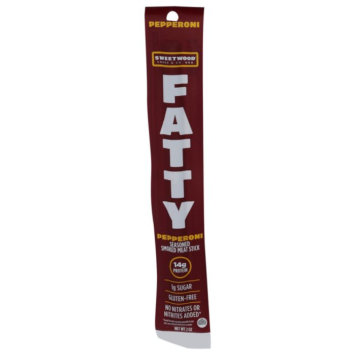 FATTY: Pepperoni Smoked Meat Stick, 2 oz