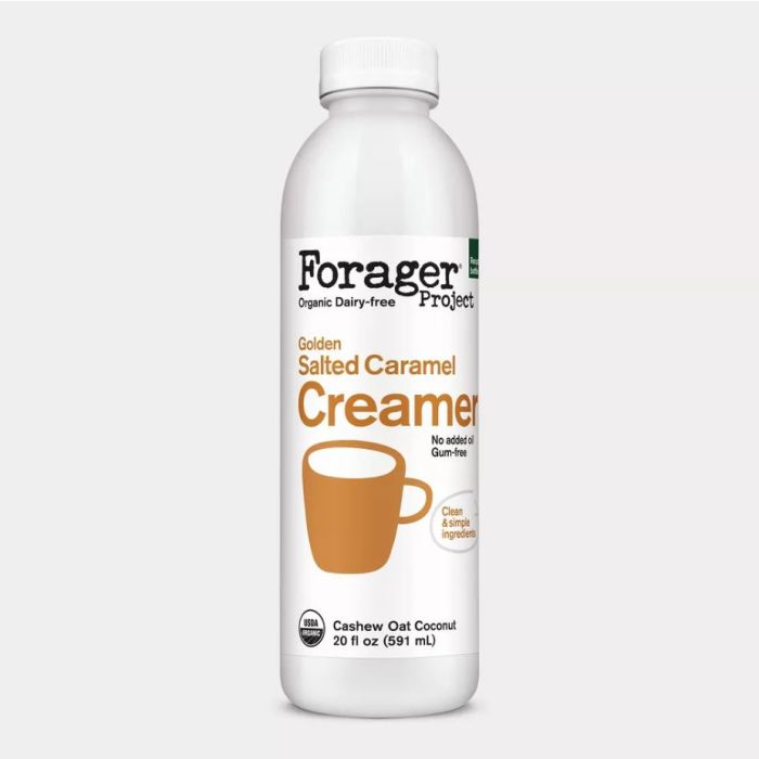 FORAGER PROJECT: Golden Salted Caramel Dairy-Free Creamer, 20 fo