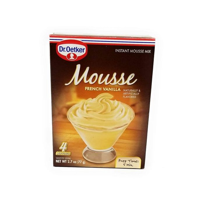 DR OETKER: French Vanilla Mousse Supreme, 2.7 oz