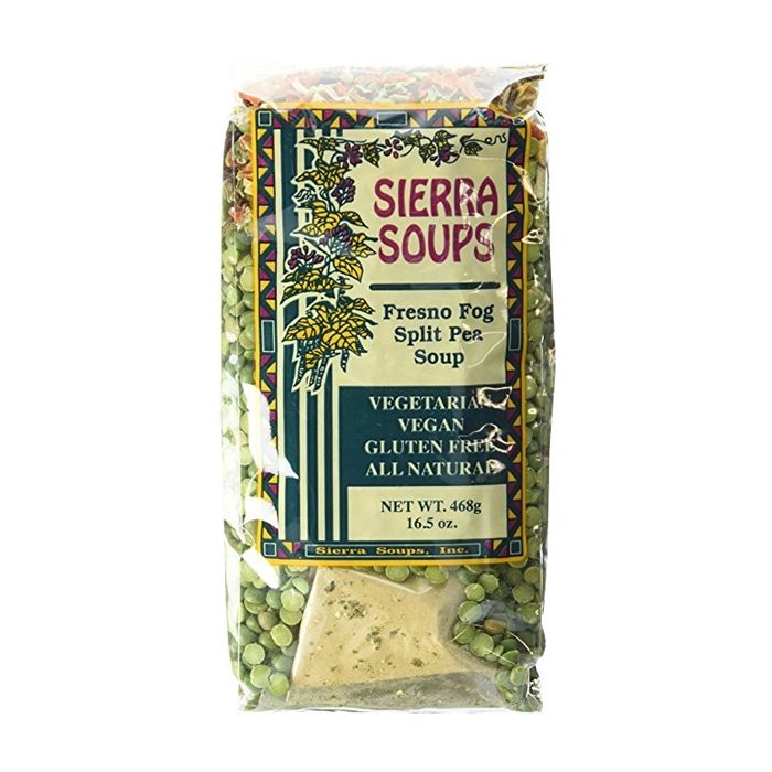 SIERRA SOUPS: Fresno Fog Split Pea Soup, 16.5 oz