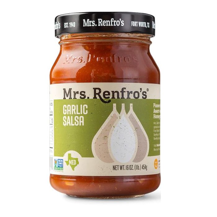 MRS. RENFRO'S: Garlic Salsa, 16 oz