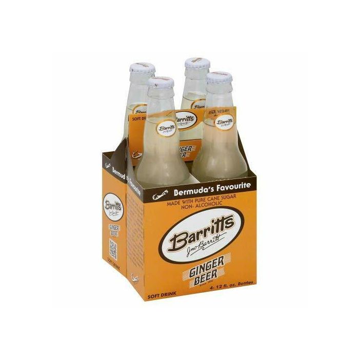 BARRITTS: Original Ginger Beer Soda 4pack, 48 fo