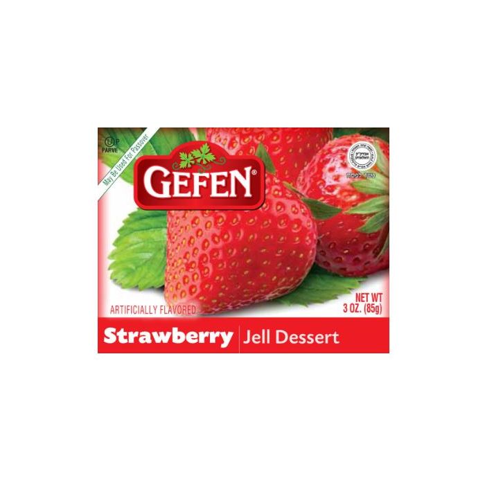 GEFEN: Strawberry Jello, 3 oz