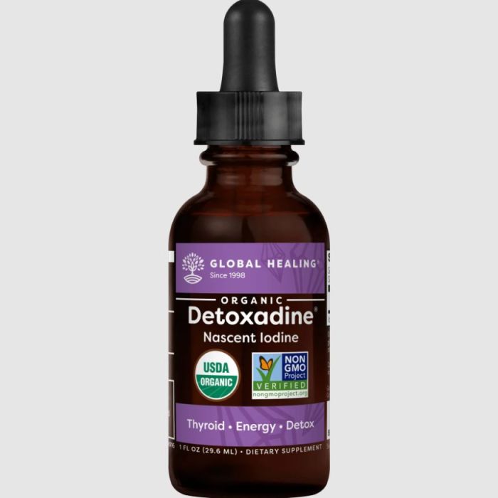 GLOBAL HEALING: Detoxadine, 1 fo