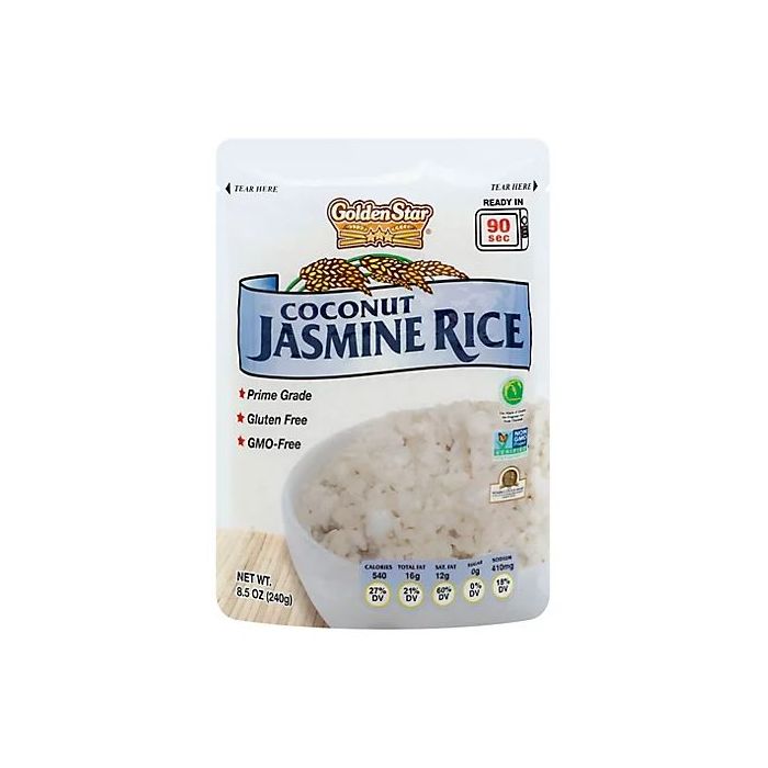 GOLDEN STAR: Coconut Jasmine Rice, 8.5 oz