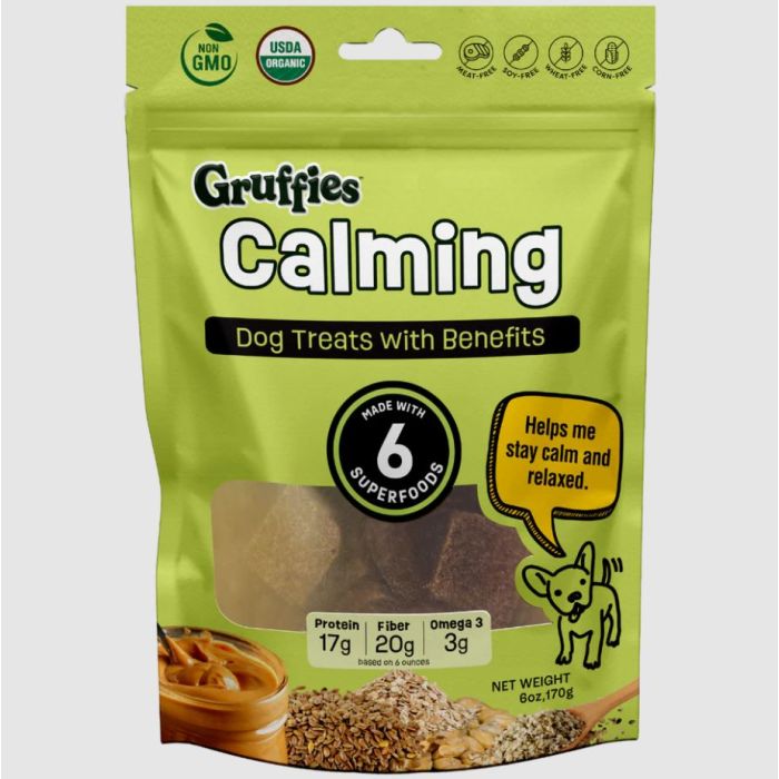 GRUFFIES: Calming Dog Treats, 6 oz