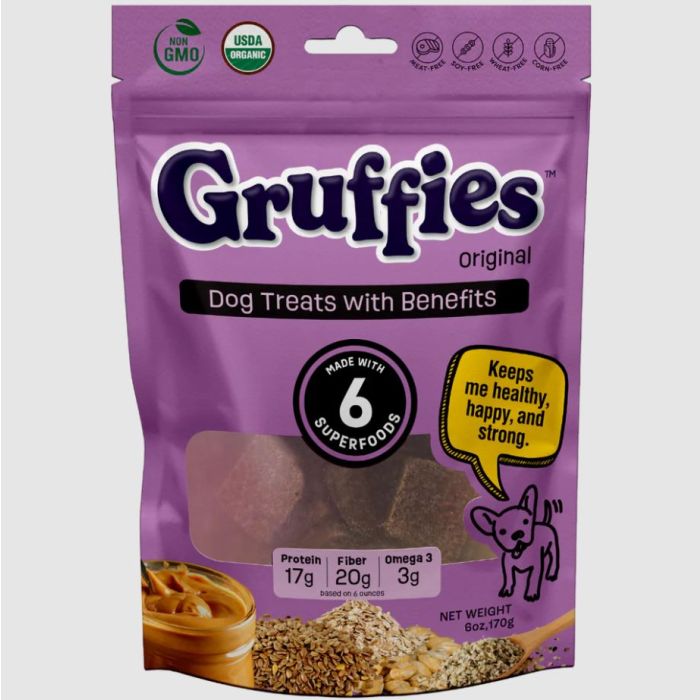 GRUFFIES: Original Dog Treats, 6 oz