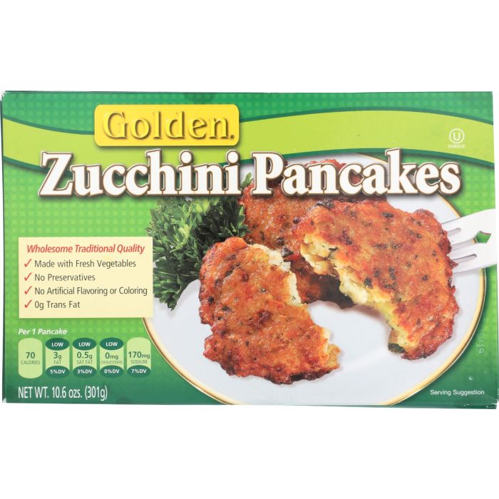 GOLDEN: Zucchini Pancakes 8 Count, 10.6 oz