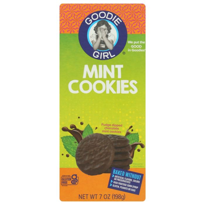 GOODIE GIRL: Cookie Mint Slim Gluten Free, 7 oz