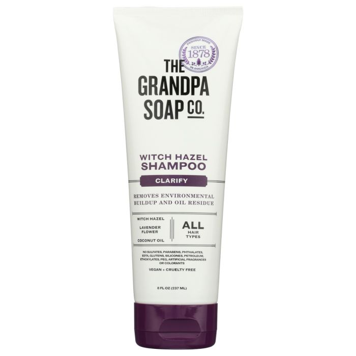 GRANDPAS: Witch Hazel Shampoo, 8 oz