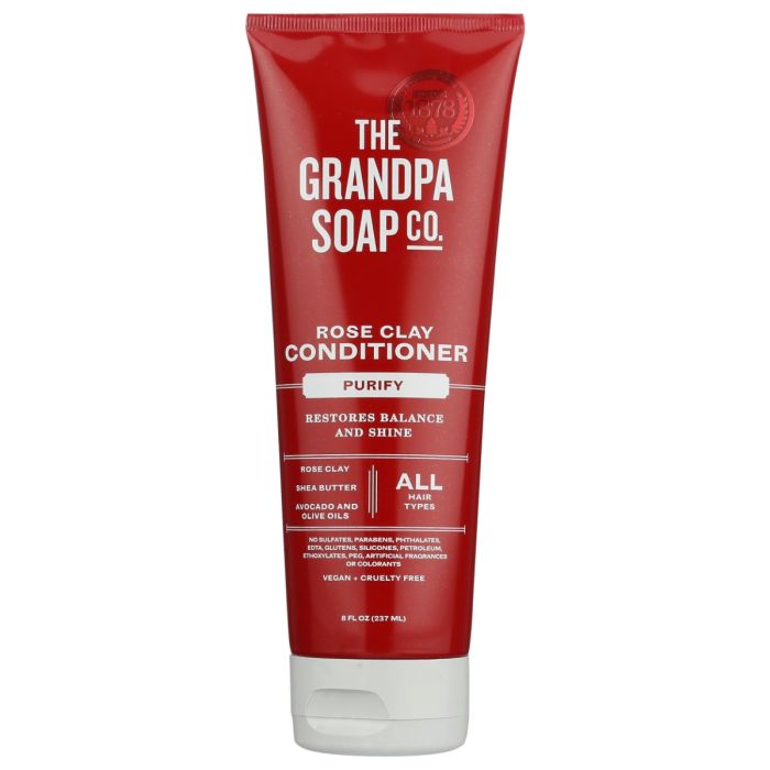 GRANDPAS: Rose Clay Deep Conditioner, 8 oz