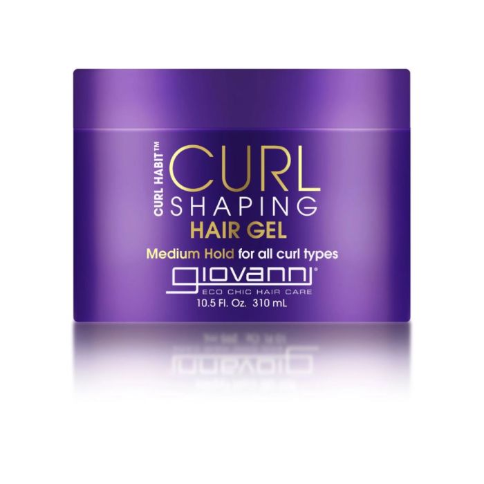 GIOVANNI COSMETICS: Curl Shaping Hair Gel, 10.5 fo