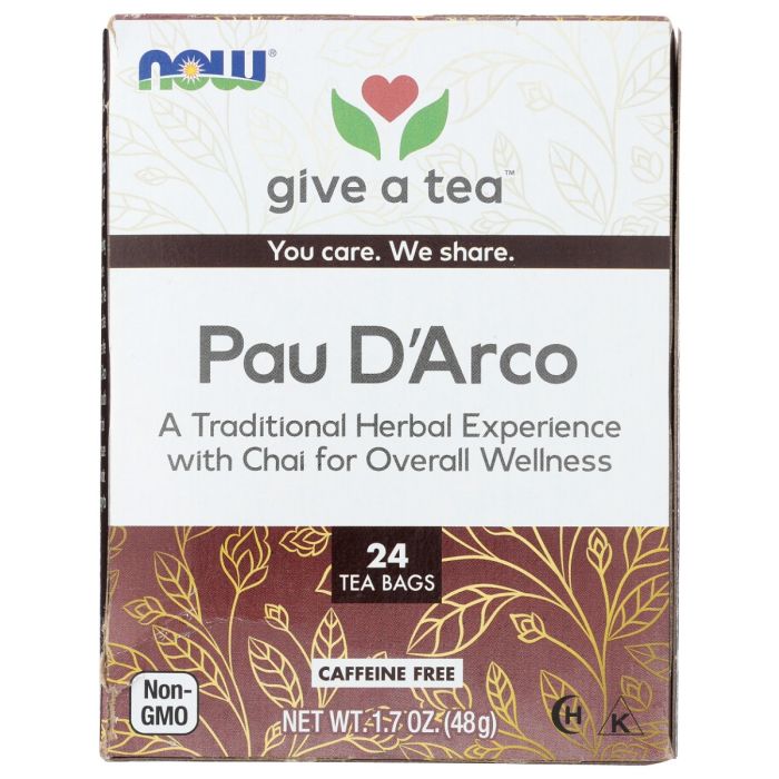 NOW GIVE A TEA: Pau D Arco Tea, 24 bg