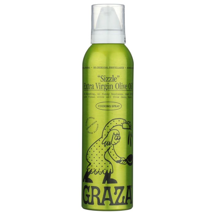 GRAZA: Sizzle Spray Extra Virgin Olive Oil, 5 oz