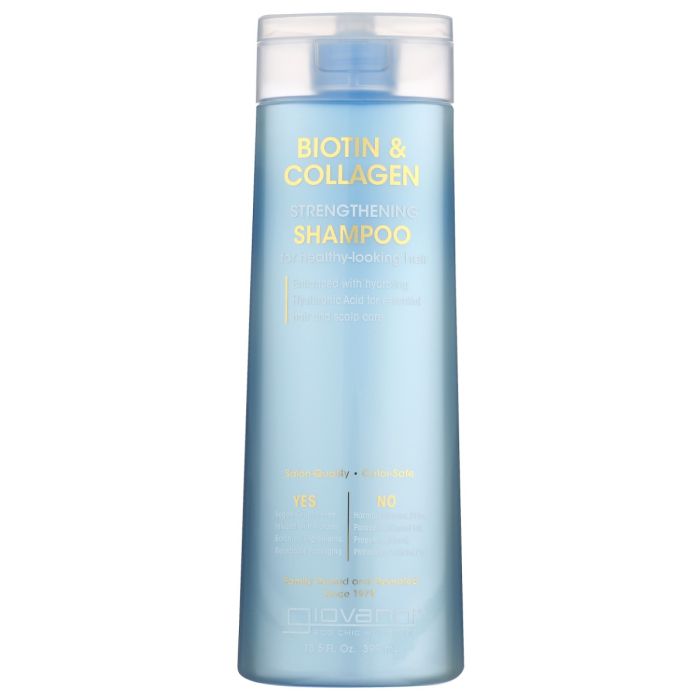 GIOVANNI COSMETICS: Biotin and Collagen Strengthening Shampoo, 13.5 fo