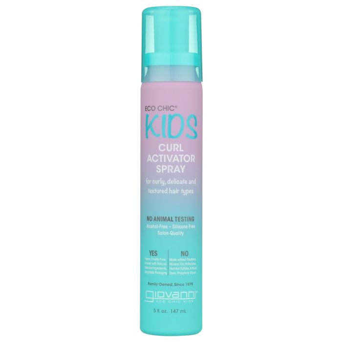 GIOVANNI COSMETICS: Eco Chic Kids Curl Activator Spray, 5 fo