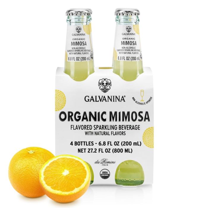 GALVANINA: Organic Mimosa 4 Count, 27.2 fo
