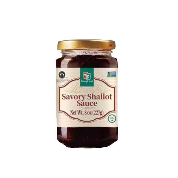 GLORYLAND: Savory Shallot Sauce, 8 oz