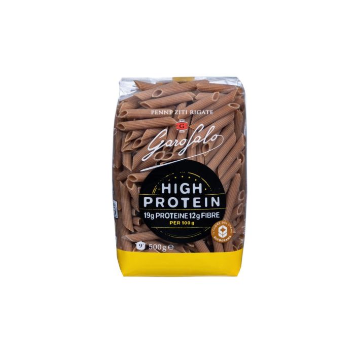 GAROFALO: High Protein Penne Ziti Rigate Pasta, 16 oz