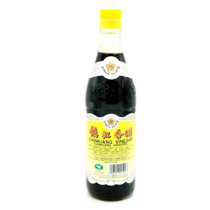 GOLD PLUM: Chinkiang Vinegar, 18.6 fo