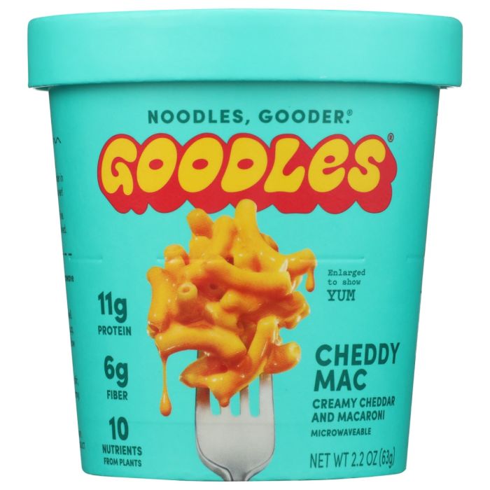 GOODLES: Cheddy Mac Cup, 2.2 oz