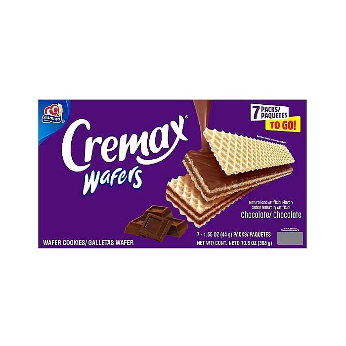 GAMESA: Cremax Chocolate Wafers, 10.8 oz