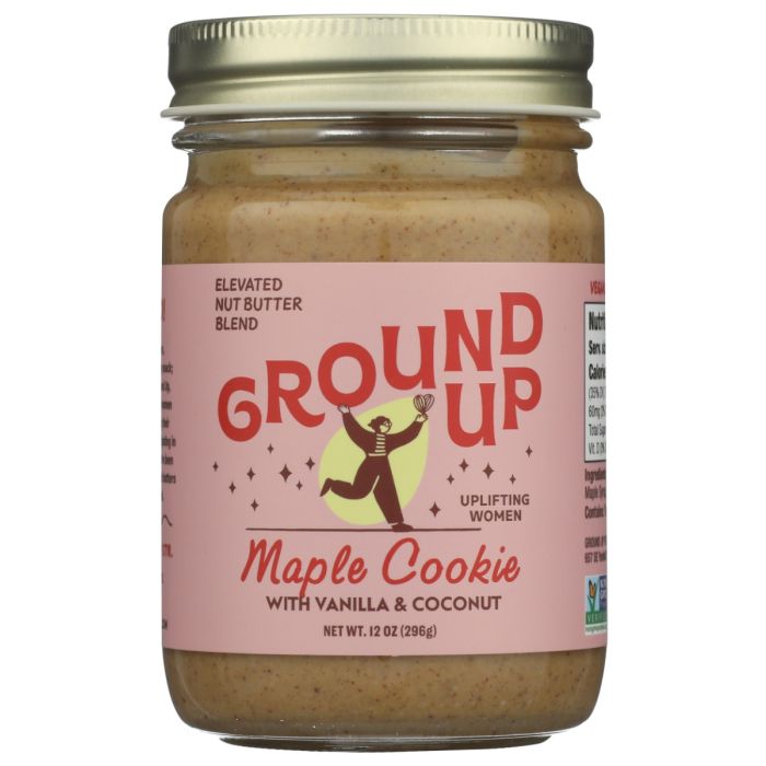 GROUND UP: Maple Cookie Nut Butter, 12 oz