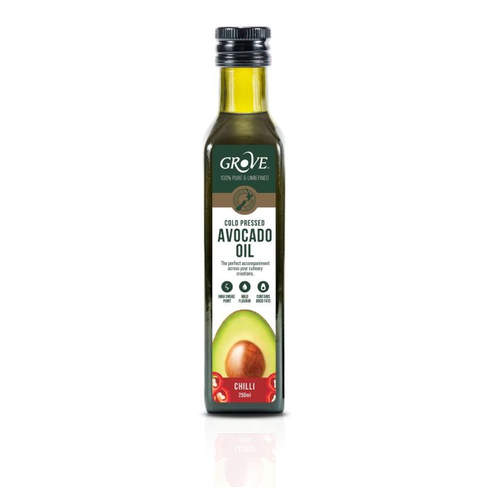 GROVE: Chili Extra Virgin Avocado Oil, 8.5 fo