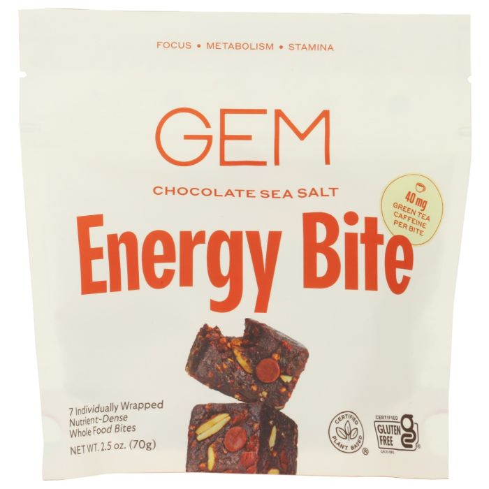 GEM: Energy Bite 7 Count, 2.5 oz