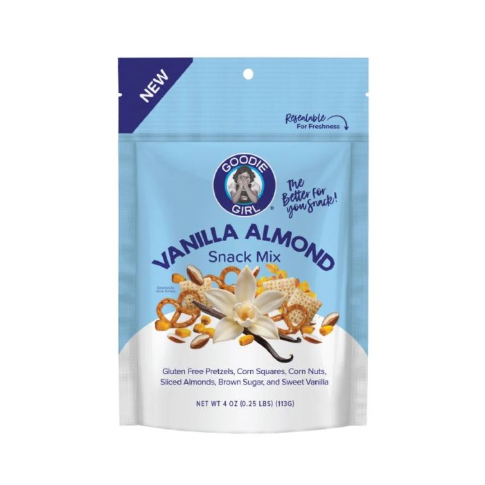 GOODIE GIRL: Vanilla Almond Snack Mix, 4 oz