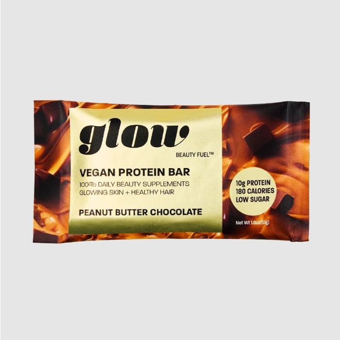 GLOW: Peanut Butter Chocolate Protein Bar, 1.8 oz