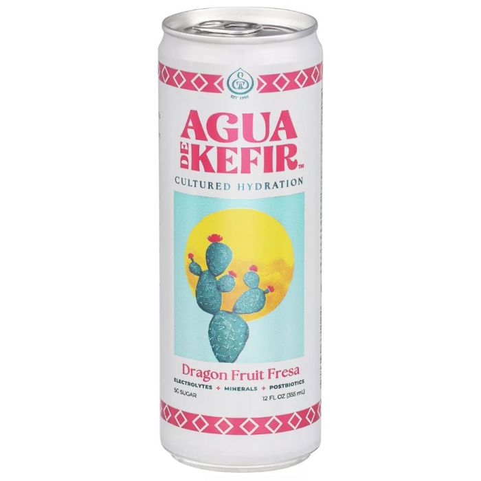 GTS AGUA DE KEFIR: Dragonfruit Fresa Kefir, 12 fo
